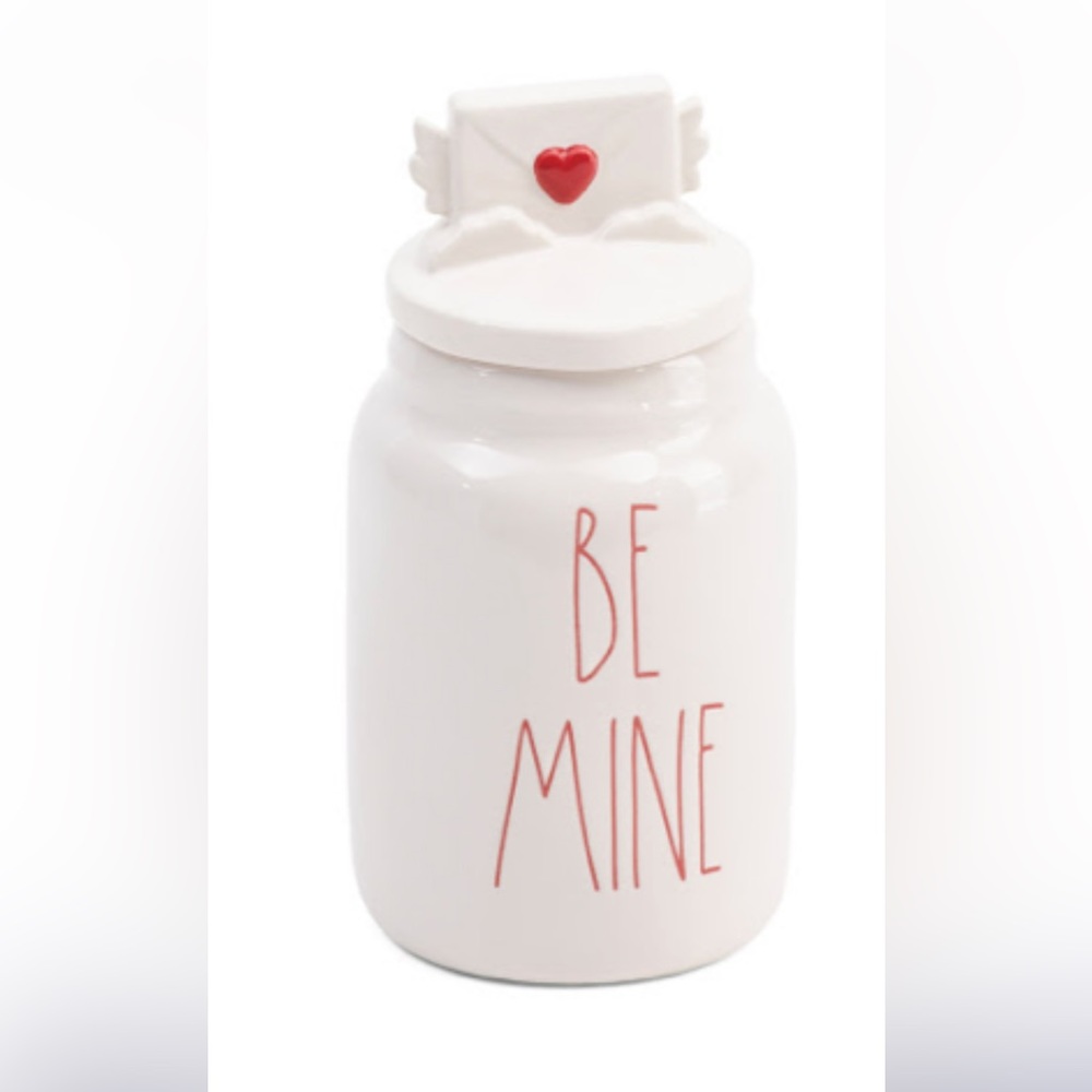 Rae Dunn Be Mine canister